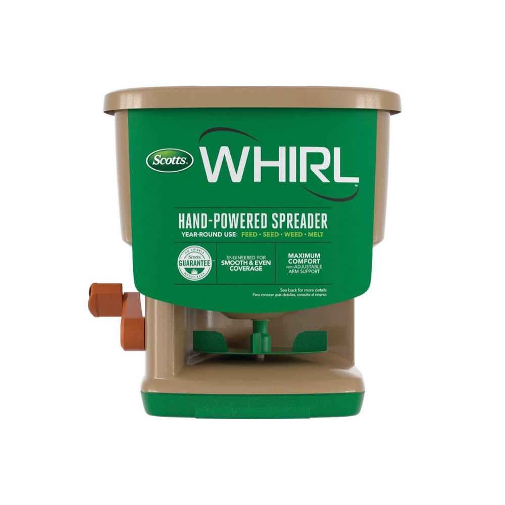 Scotts Whirl Hand-Powered Spreader